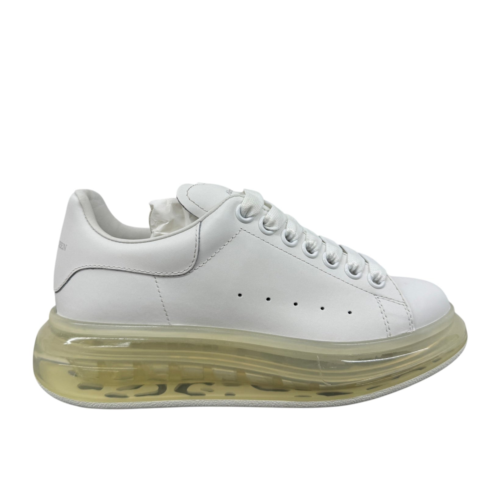 Women's Oversized Low Trainers White Size UK 4.5 / EU 37.5 - Photo 1