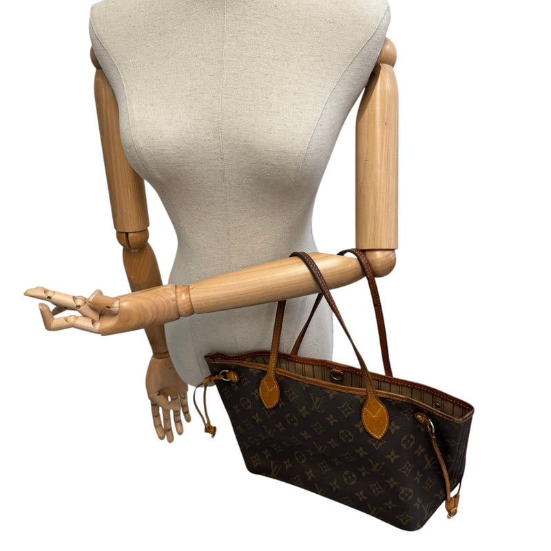 Women's Monogram Neverfull Pm Bag Brown