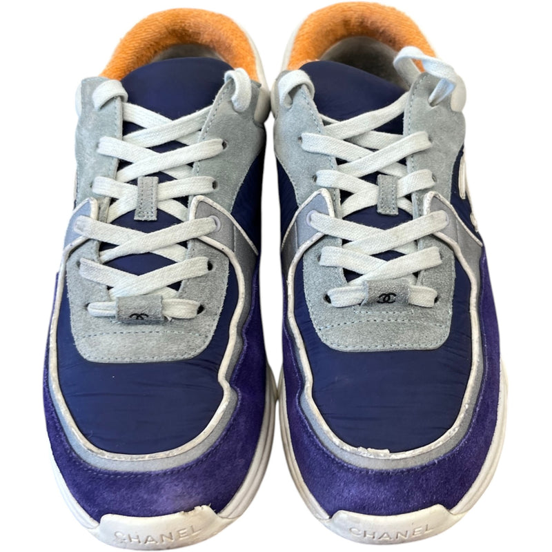 Men's Cc Logo Low Trainers Purple Size EU 40 / UK 6