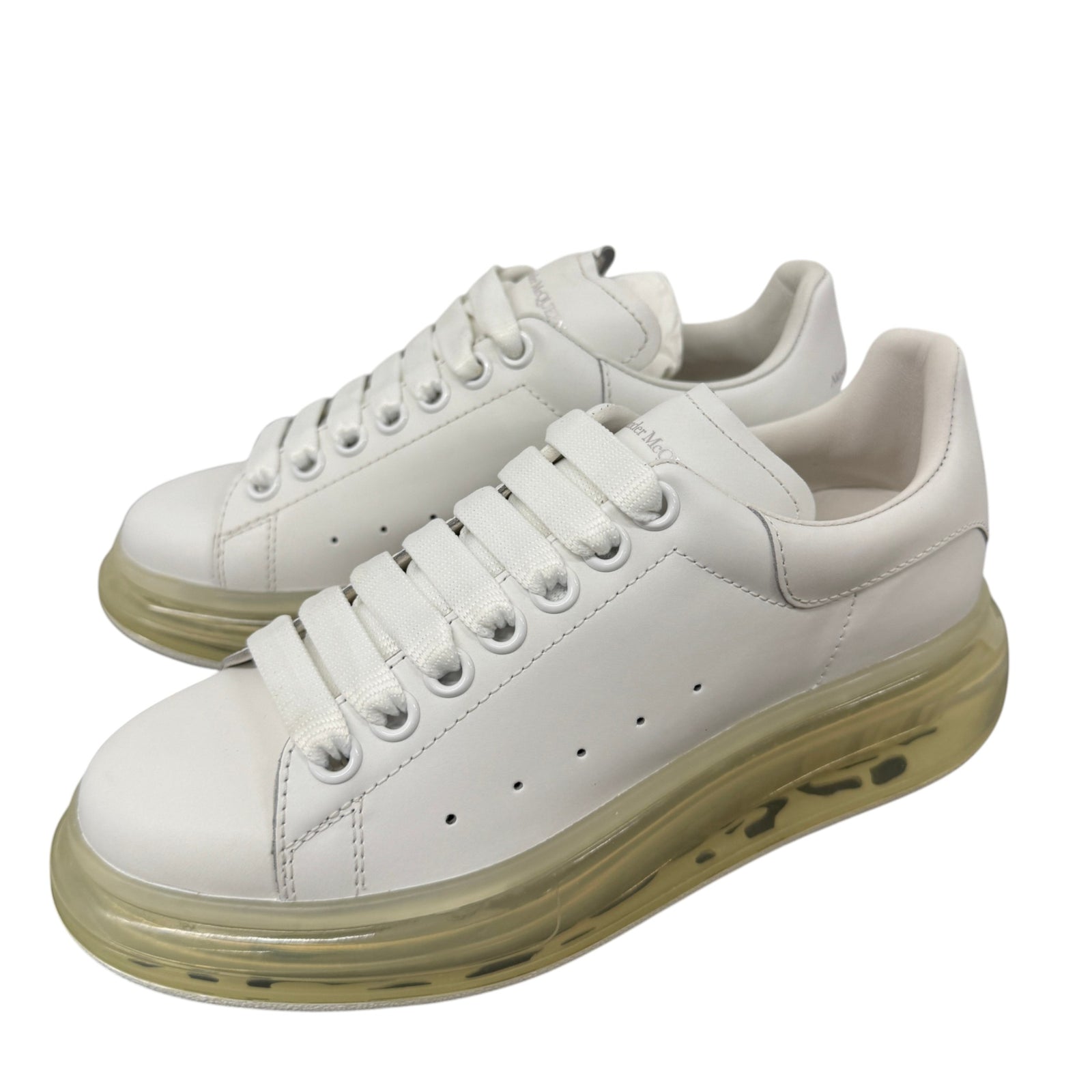 Women's Oversized Low Trainers White Size UK 4.5 / EU 37.5 - Photo 7