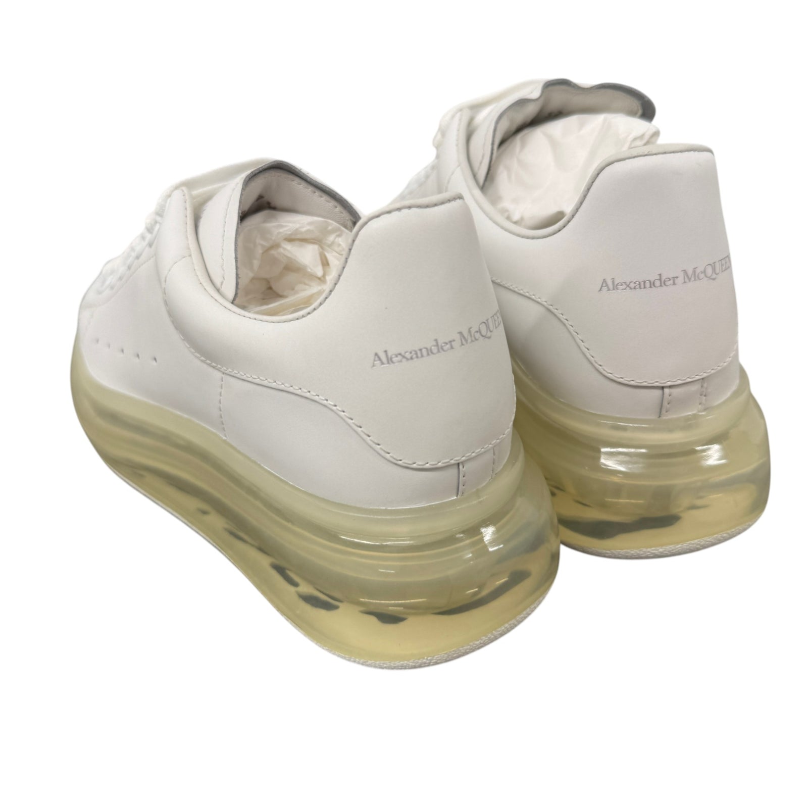 Women's Oversized Low Trainers White Size UK 4.5 / EU 37.5 - Photo 8