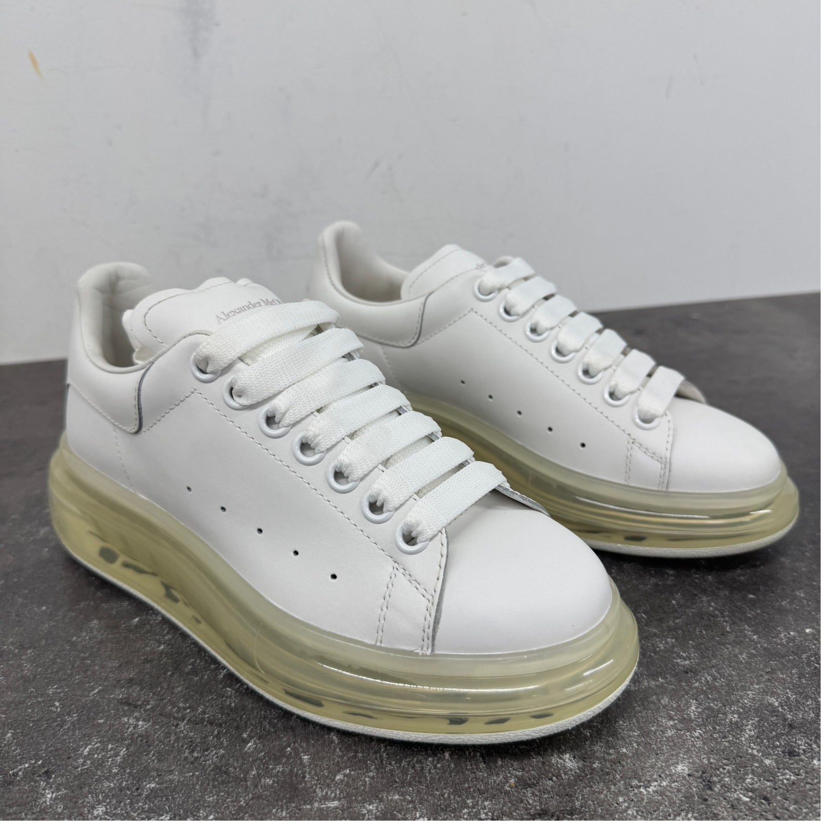 Women's Oversized Low Trainers White Size UK 4.5 / EU 37.5 - Photo 12