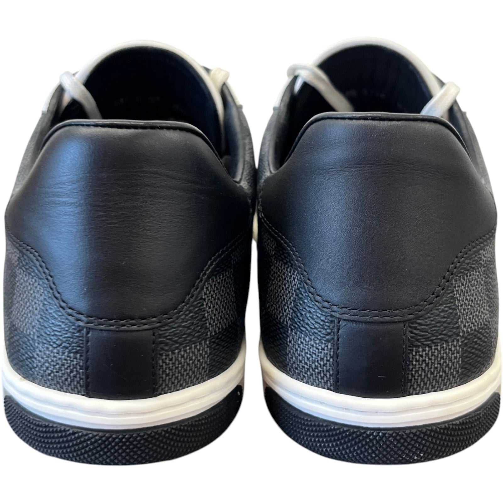 Men's Damier Graphite Low Trainers White Size EU 42.5 / UK 8.5 - Photo 7
