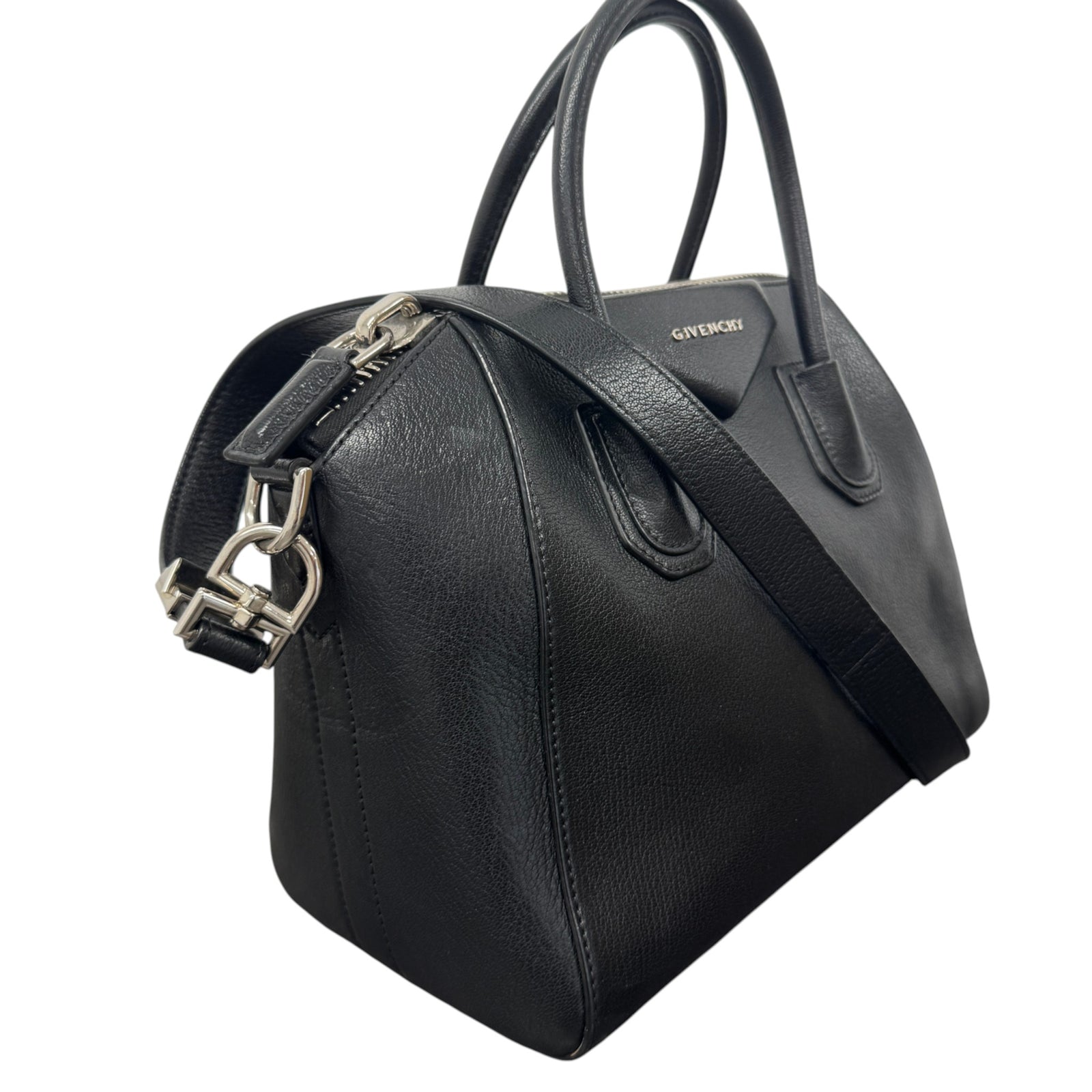 Women's Small Antigona Handbag Black - Photo 4