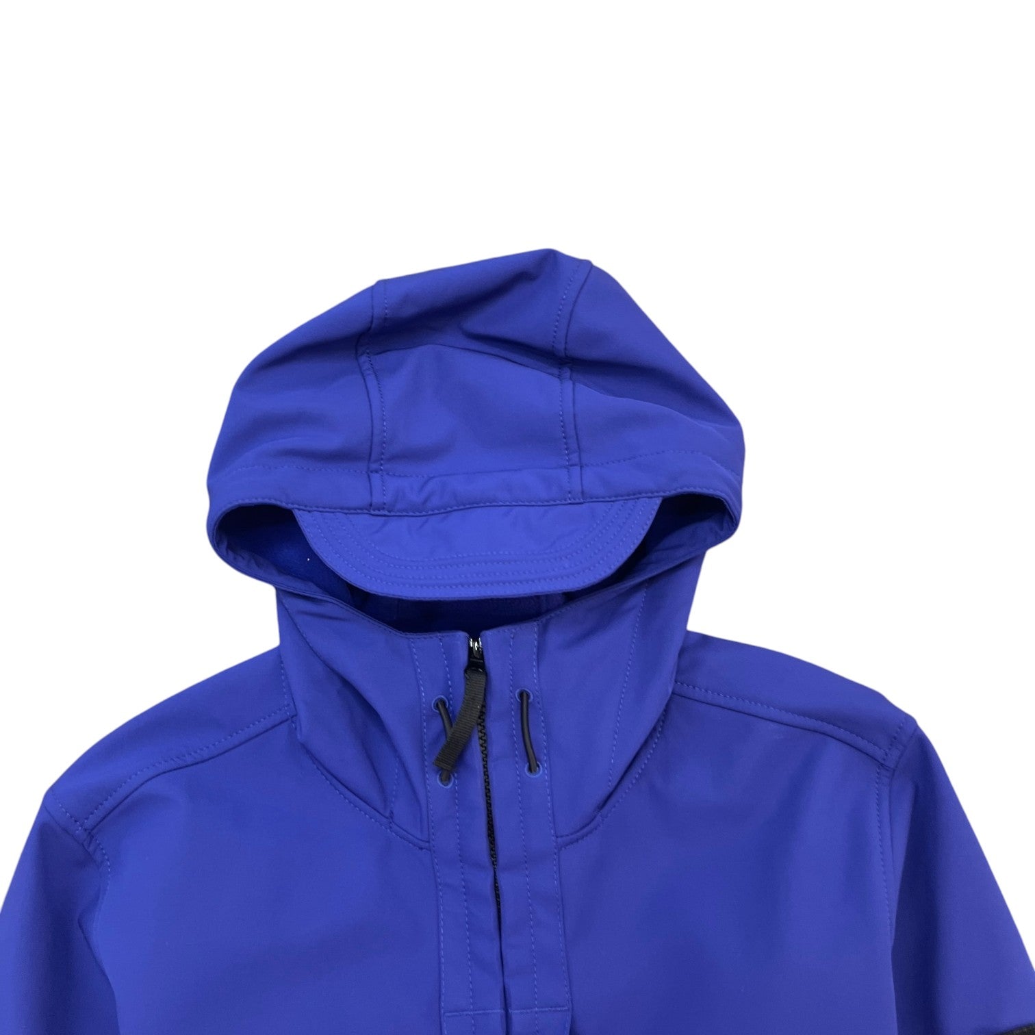Men's Soft Shell Applique Logo Jacket Blue Size M - Photo 5