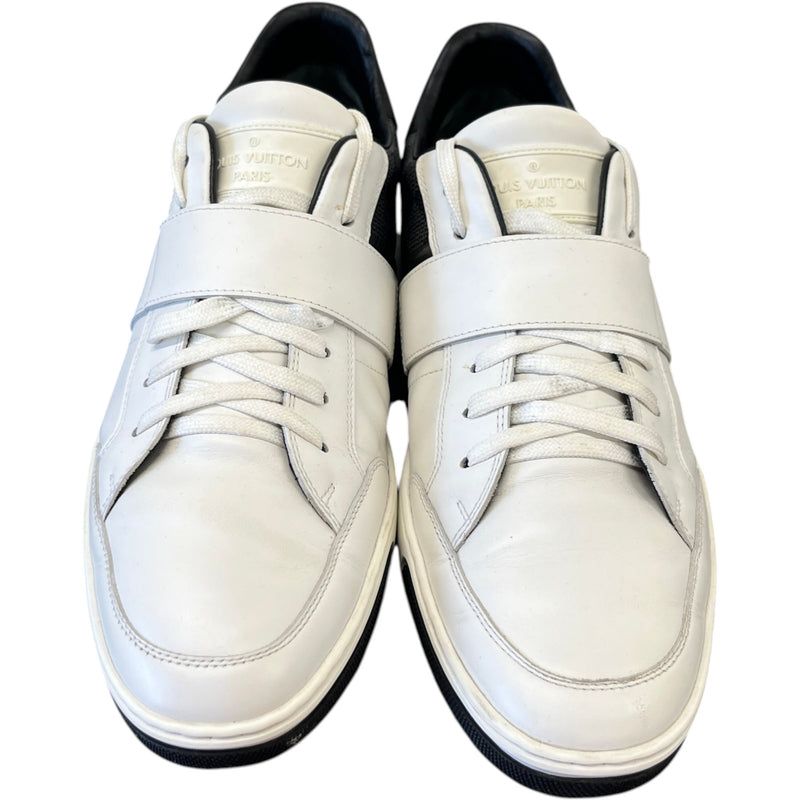 Men's Damier Graphite Low Trainers White Size EU 42.5 / UK 8.5