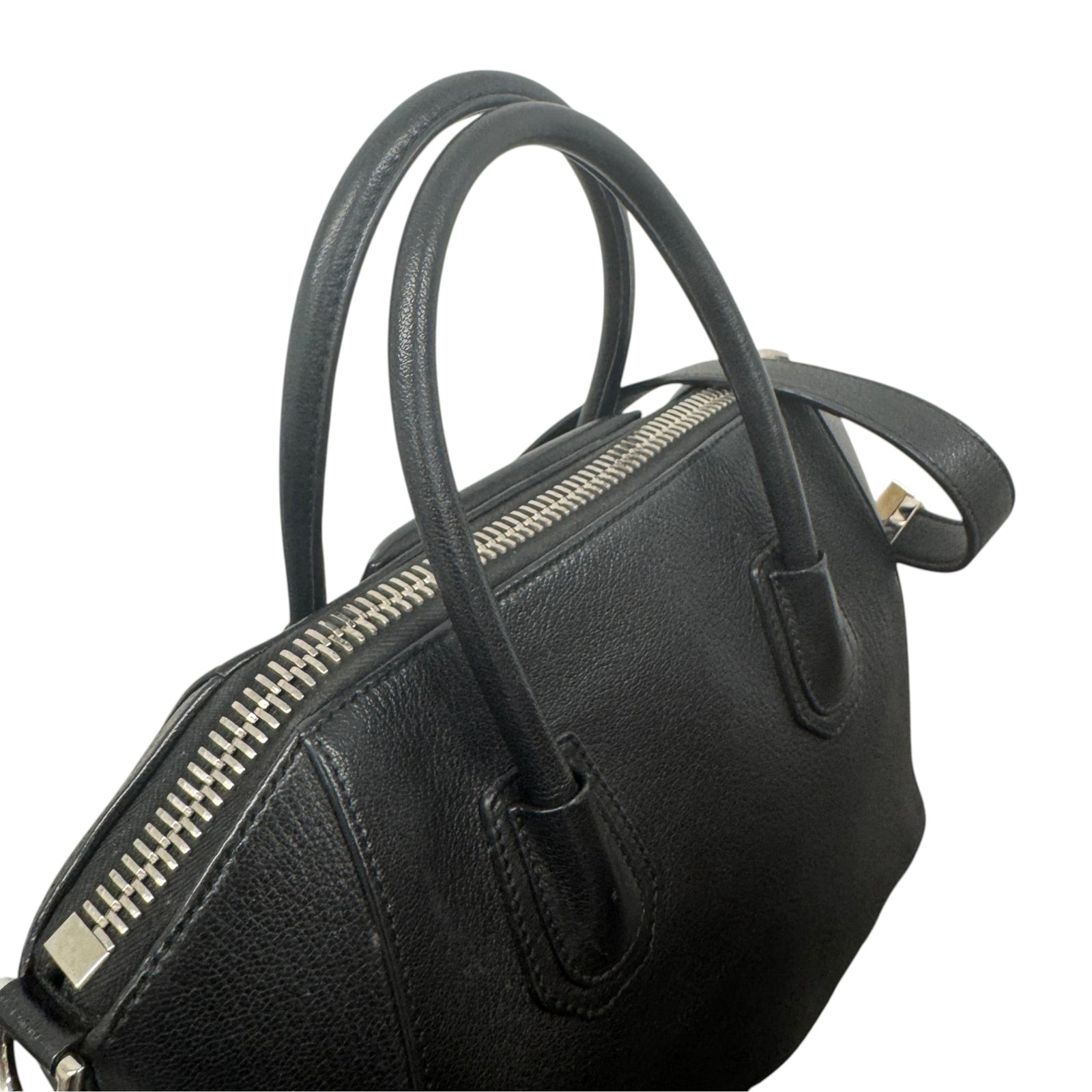 Women's Small Antigona Handbag Black - Photo 7