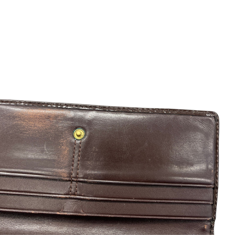Women's Signature Trifold Wallet Beige