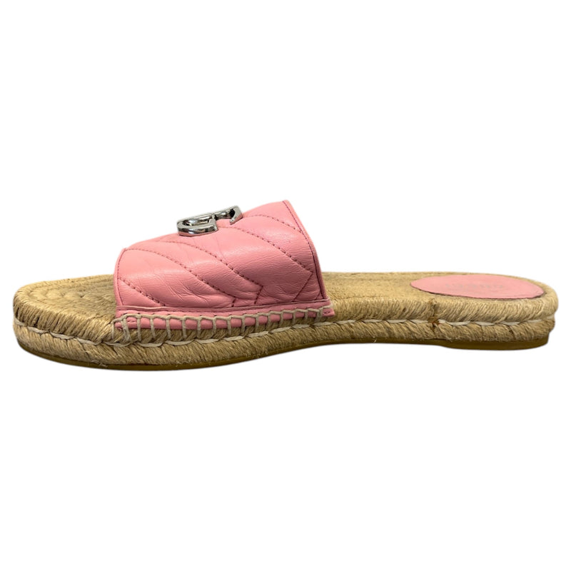 Women's GG Marmont Espadrilles Pink Size UK 7 / EU 40
