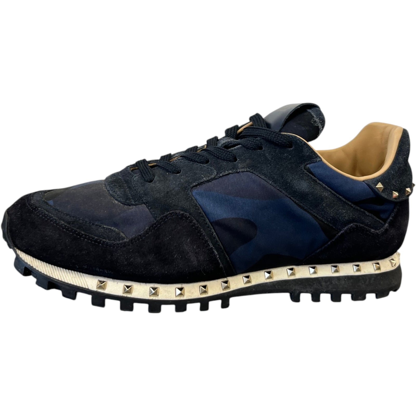 Men's Rock Runner Low Trainers Navy Size EU 42 / UK 8 - Photo 5