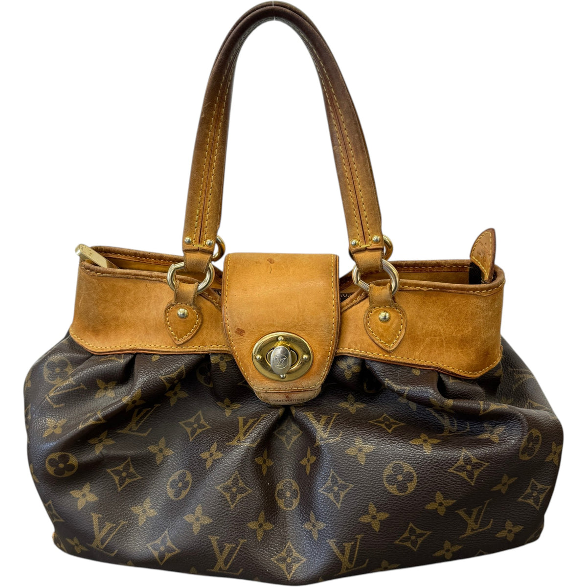 Women's Monogram Boétie PM Handbag Brown - Photo 1