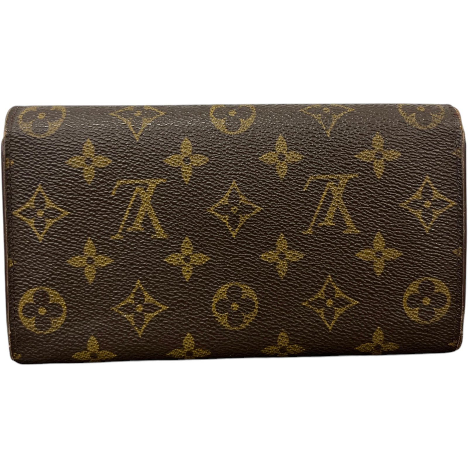 Women's Sarah Monogram Canvas Wallet Brown - Photo 2