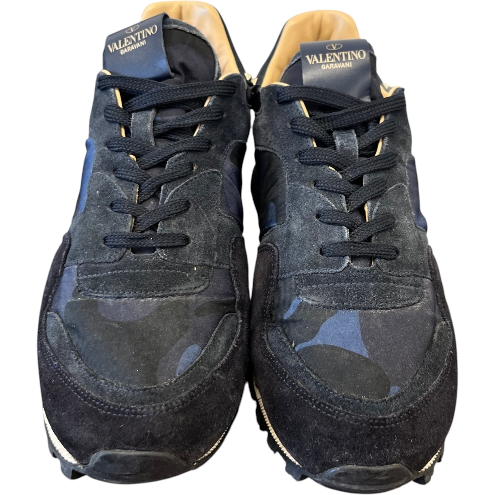 Men's Rock Runner Low Trainers Navy Size EU 42 / UK 8 - Photo 6