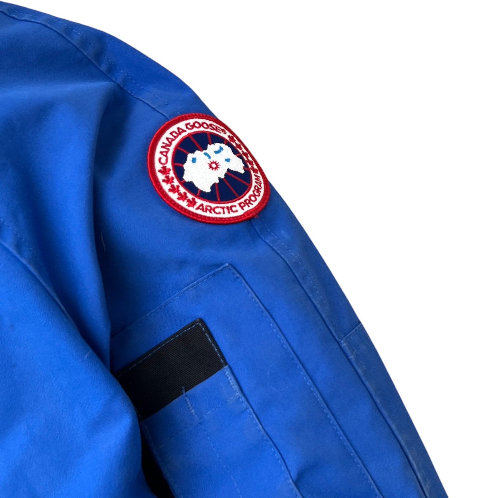 Men's Chilliwack Bomber Down Jacket Blue Size S - Photo 5