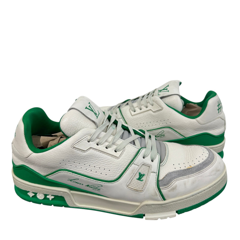 Men's LV Low Trainers Green Size UK 10 / EU 44