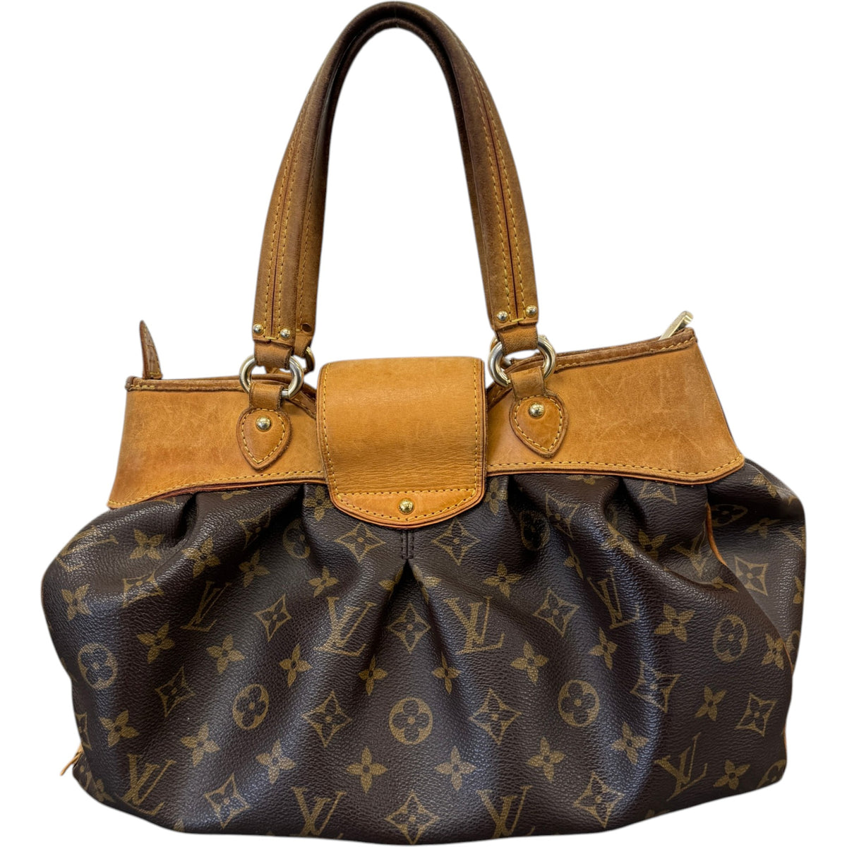 Women's Monogram Boétie PM Handbag Brown - Photo 7