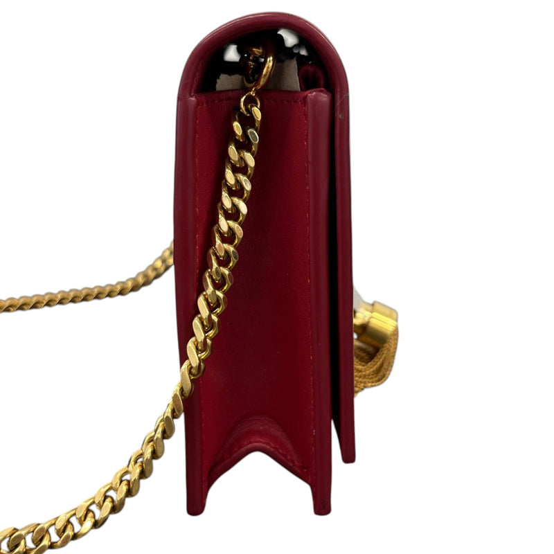 Women's Kate Tassel Small Crossbody Bag Red