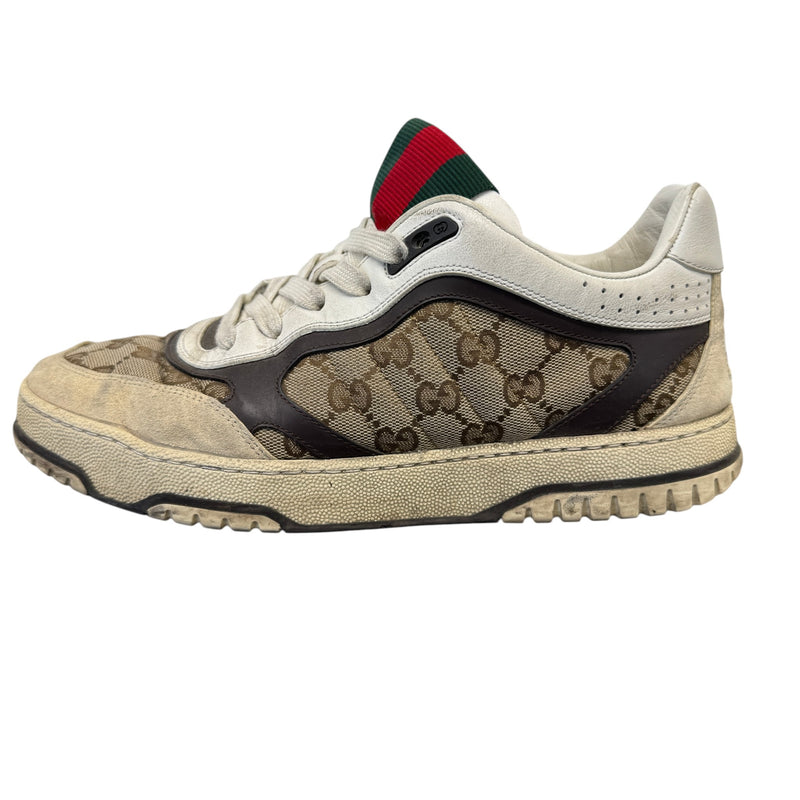 Men's Re-Web Gg Supreme Low Trainers White Size EU 42 / UK 8