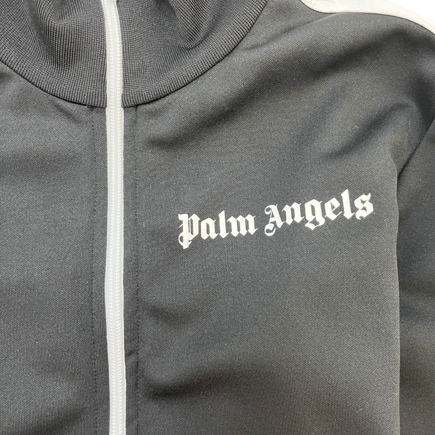 Men's Logo Track Jacket Black Size M - Photo 6
