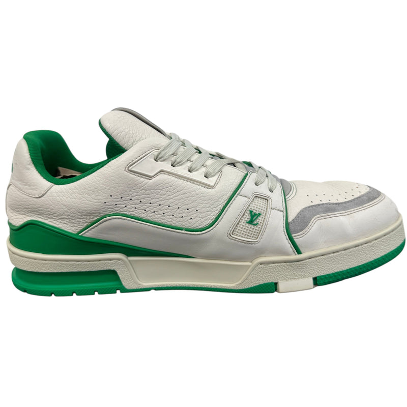 Men's LV Low Trainers Green Size UK 10 / EU 44