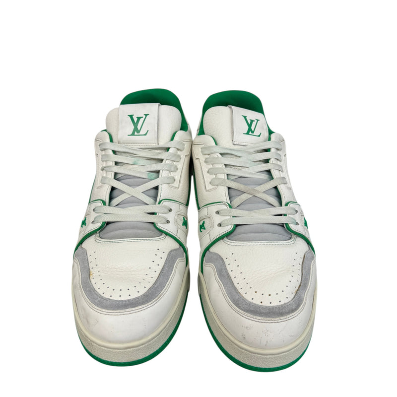 Men's LV Low Trainers Green Size UK 10 / EU 44