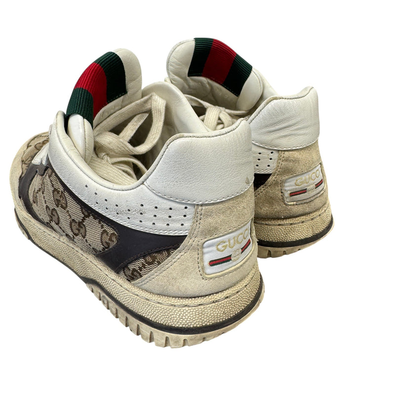 Men's Re-Web Gg Supreme Low Trainers White Size EU 42 / UK 8