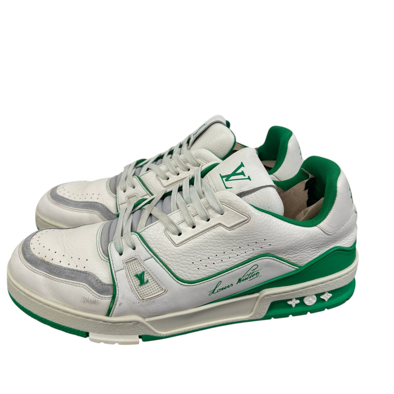 Men's LV Low Trainers Green Size UK 10 / EU 44