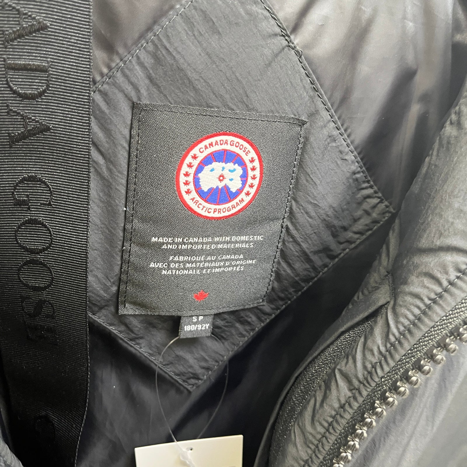 Men's Lawrence Puffer Down Jacket Black Size S - Photo 7
