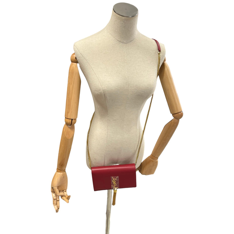 Women's Kate Tassel Small Crossbody Bag Red