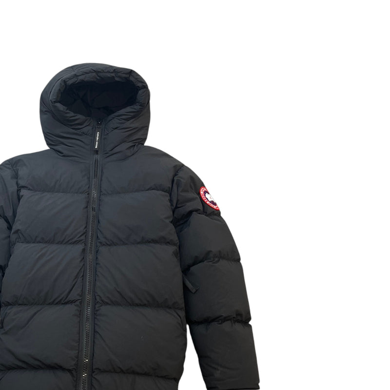 Men's Lawrence Puffer Down Jacket Black Size S