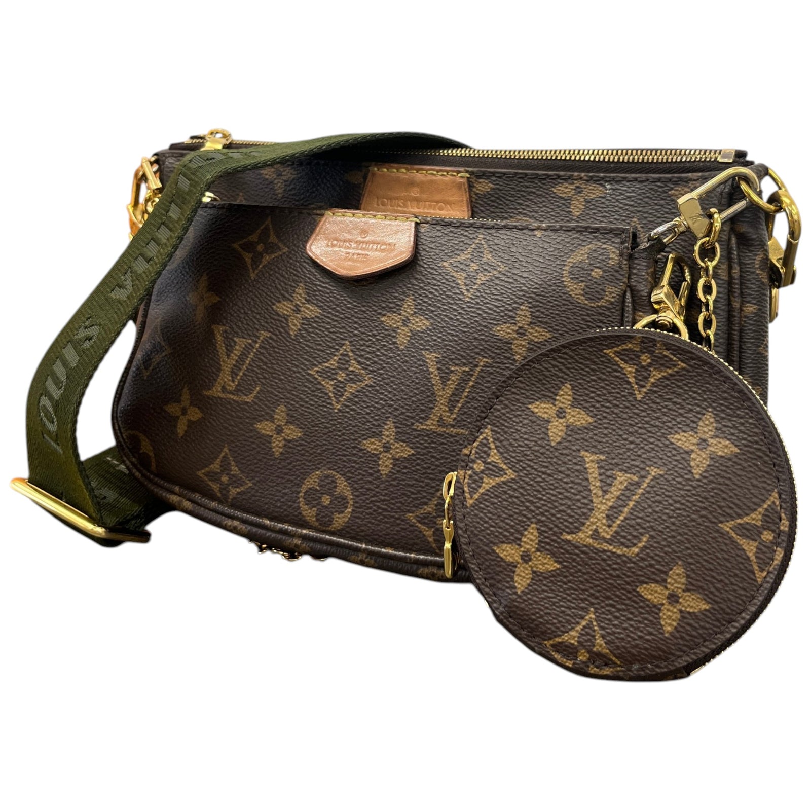Women's Multi Pochette Accessoires Crossbody Bag Brown - Photo 5