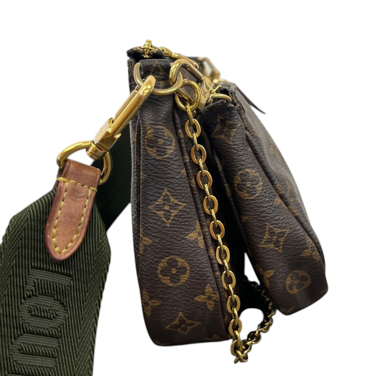 Women's Multi Pochette Accessoires Crossbody Bag Brown - Photo 6
