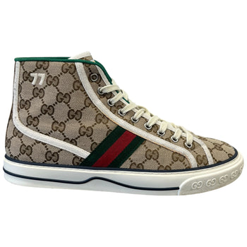 Men's GG Supreme High Trainers Beige Size UK 7 / EU 41