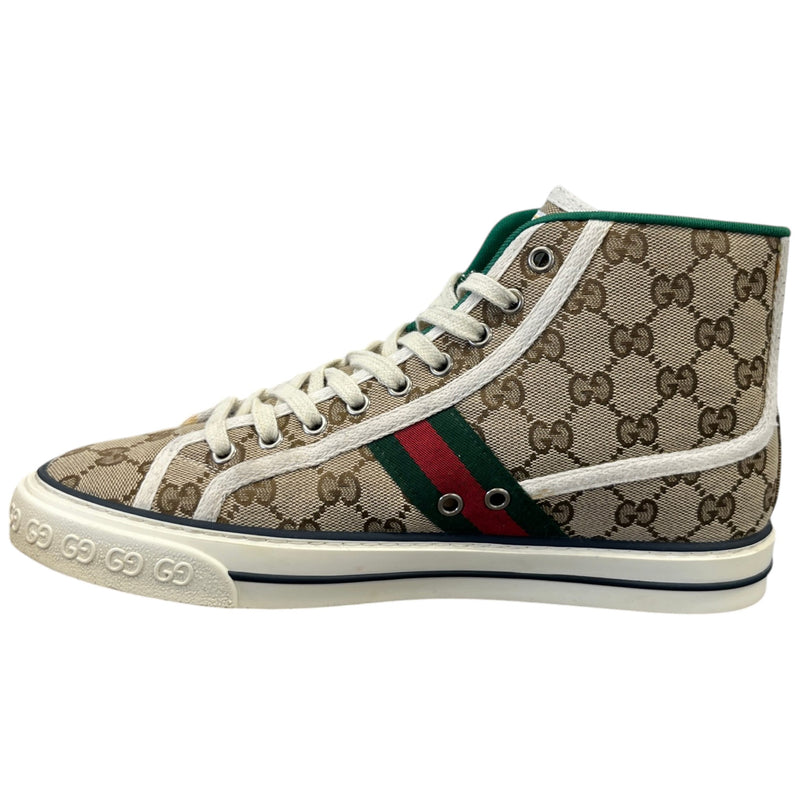 Men's GG Supreme High Trainers Beige Size UK 7 / EU 41