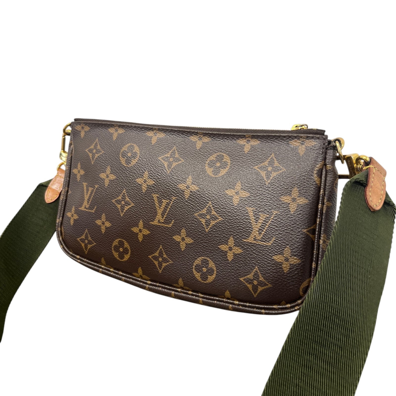 Women's Multi Pochette Accessoires Crossbody Bag Brown - Photo 9