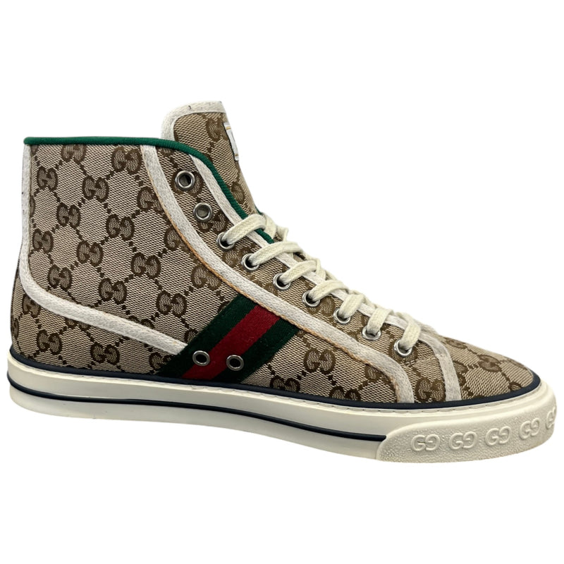 Men's GG Supreme High Trainers Beige Size UK 7 / EU 41
