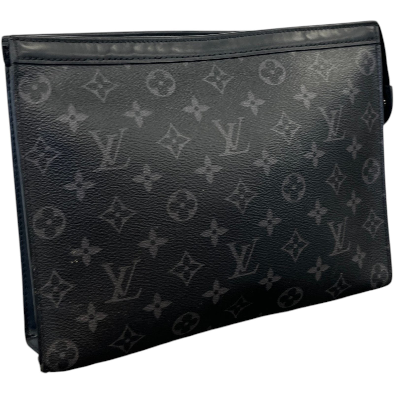 Men's Monogram Eclipse Pochette Voyage Mm Pouch Black - Photo 3