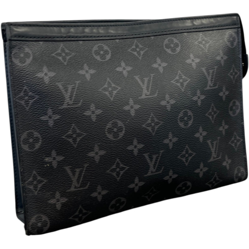 Men's Monogram Eclipse Pochette Voyage Mm Pouch Black
