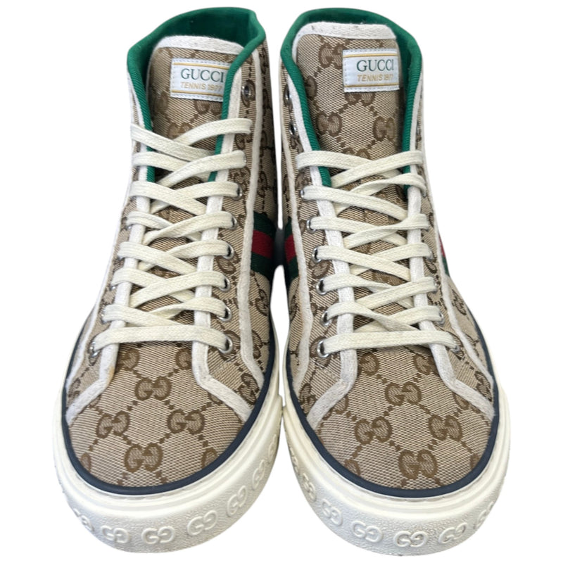 Men's GG Supreme High Trainers Beige Size UK 7 / EU 41