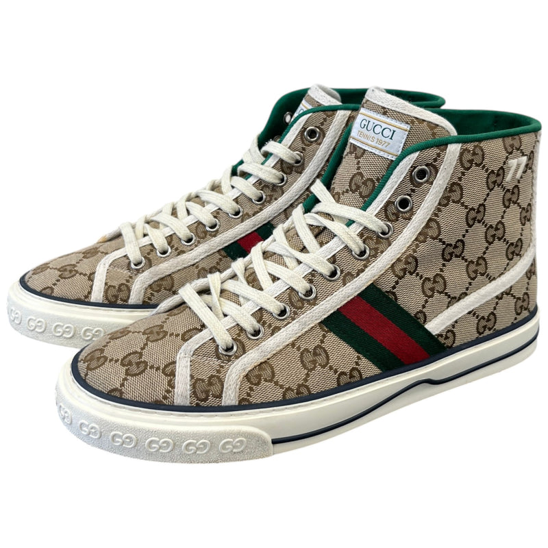 Men's GG Supreme High Trainers Beige Size UK 7 / EU 41