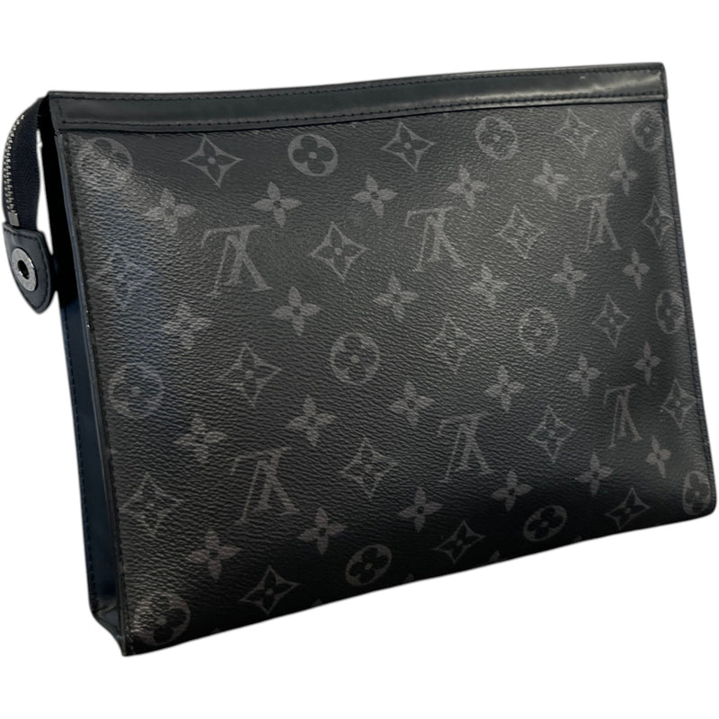 Men's Monogram Eclipse Pochette Voyage Mm Pouch Black