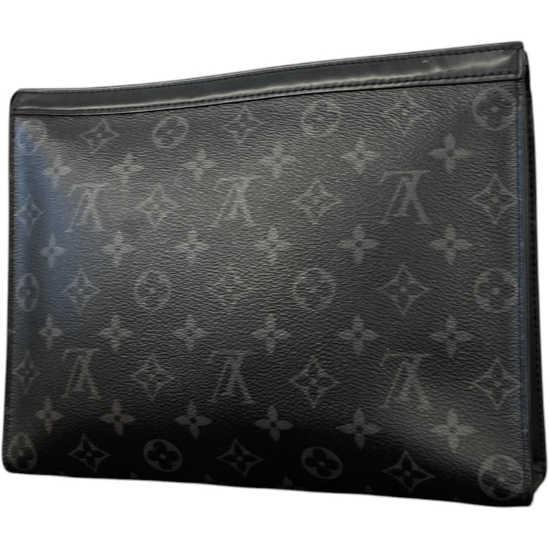 Men's Monogram Eclipse Pochette Voyage Mm Pouch Black