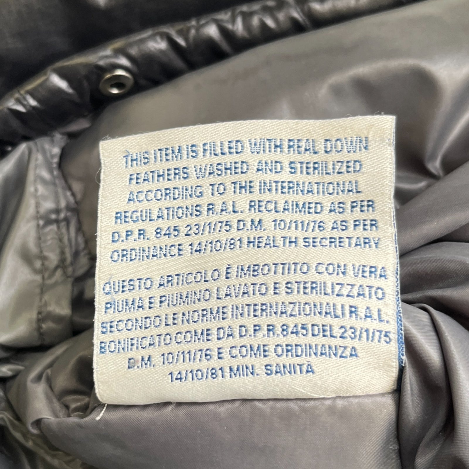 Men's Ever Down Jacket Black Size 1 / S - Photo 9
