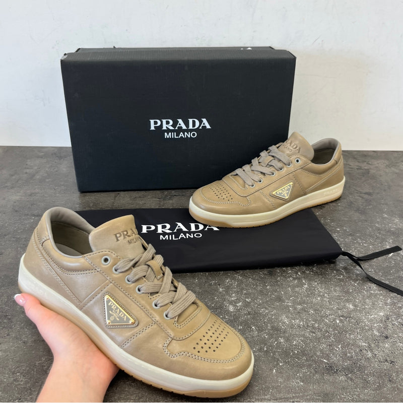 Men's Downtown Low Trainers Brown Size EU 40.5 / UK 6.5