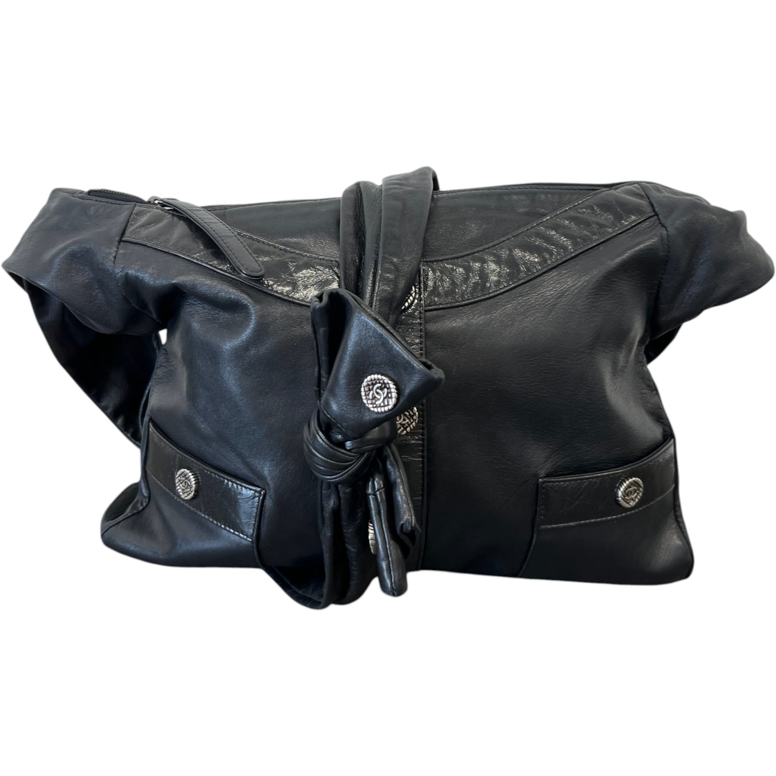 Women's Cc Girl Crossbody Messenger Bag Black - Photo 1