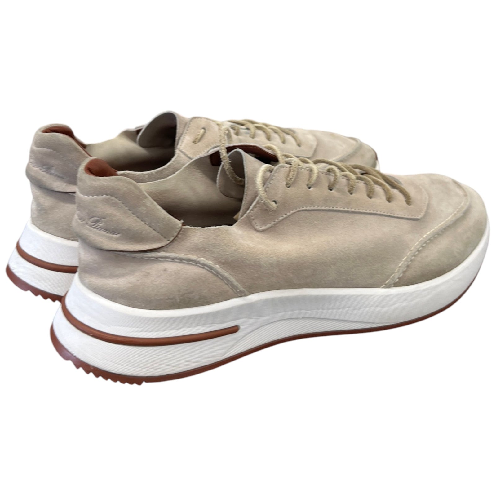 Men's Weekend Walk Low Trainers Beige Size UK 8.5 / EU 42.5 - Photo 8