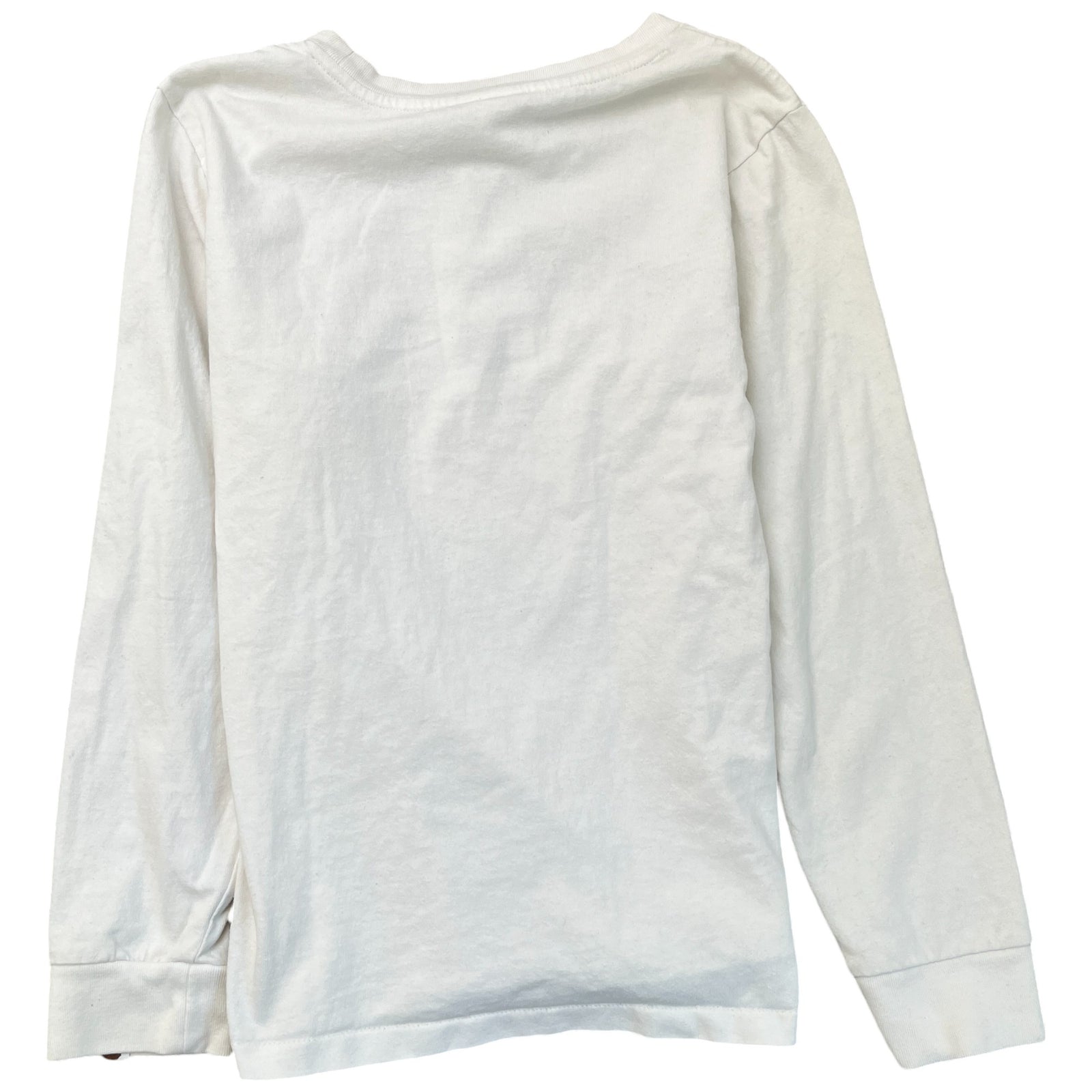 Women's Gorilla Logo Long Sleeve T-Shirt White Size XS - Photo 2