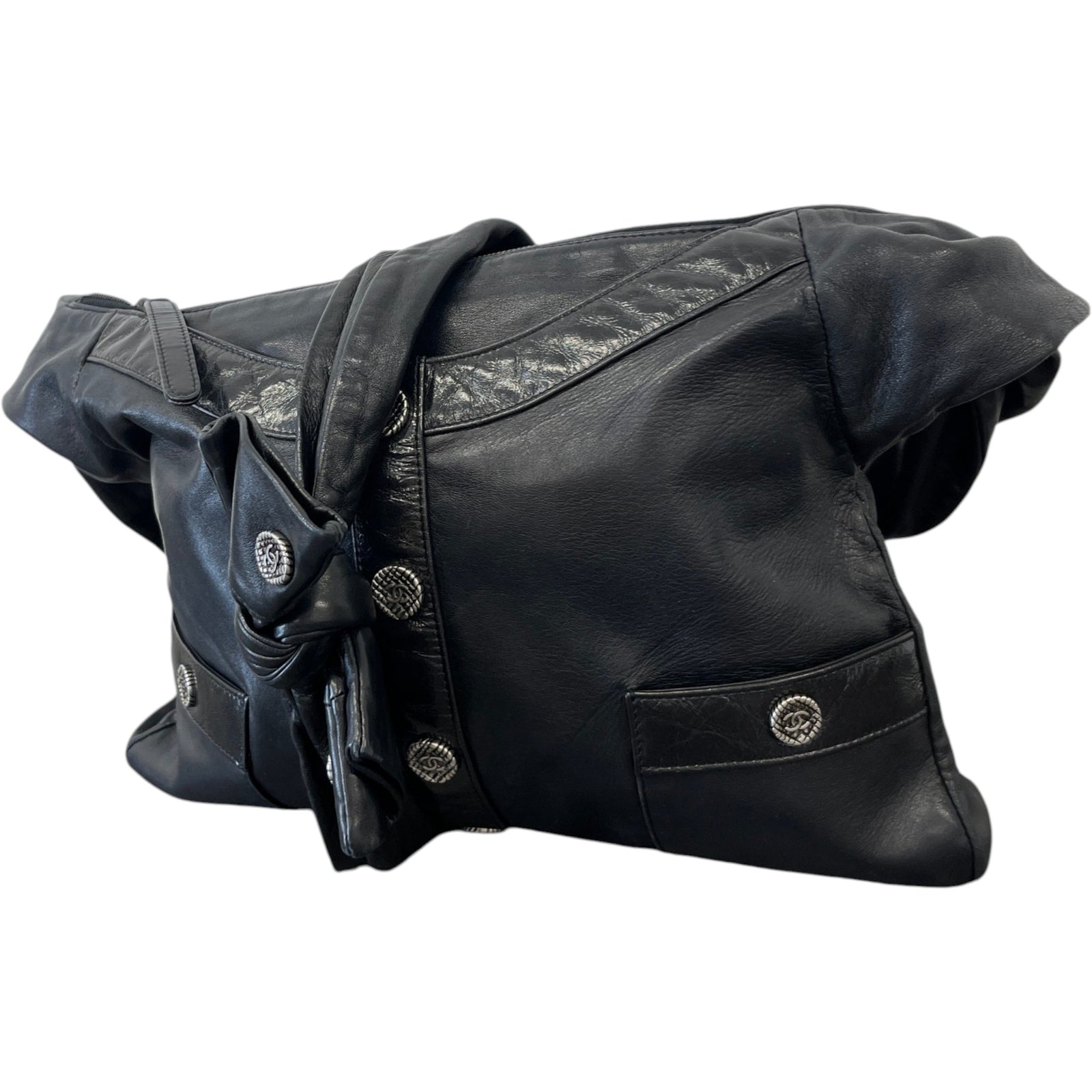 Women's Cc Girl Crossbody Messenger Bag Black - Photo 6