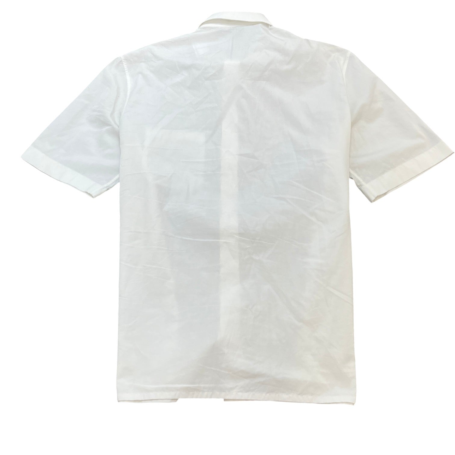 Men's 1947 Logo Short Sleeve Shirt White Size M - Photo 2