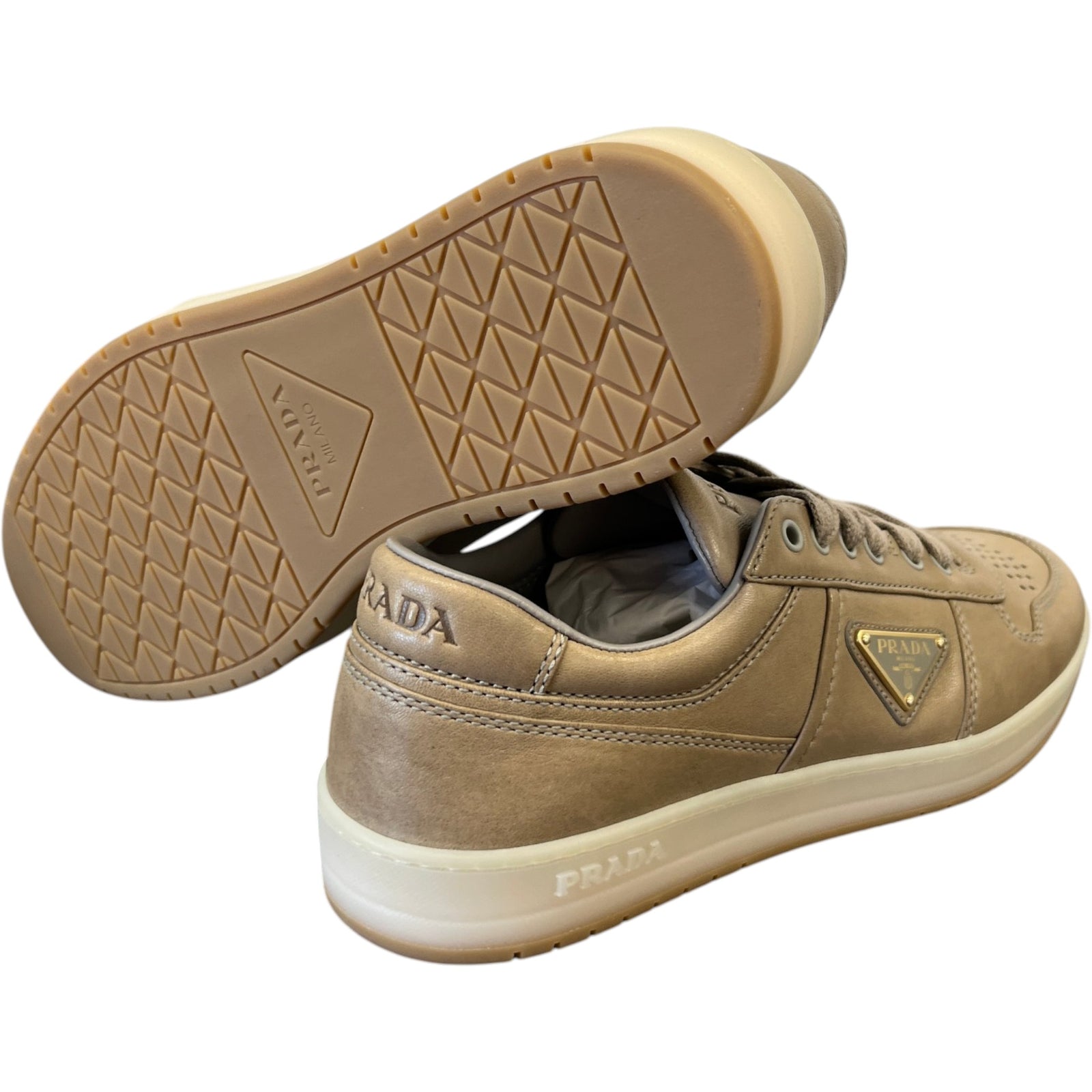 Men's Downtown Low Trainers Brown Size EU 40.5 / UK 6.5 - Photo 10